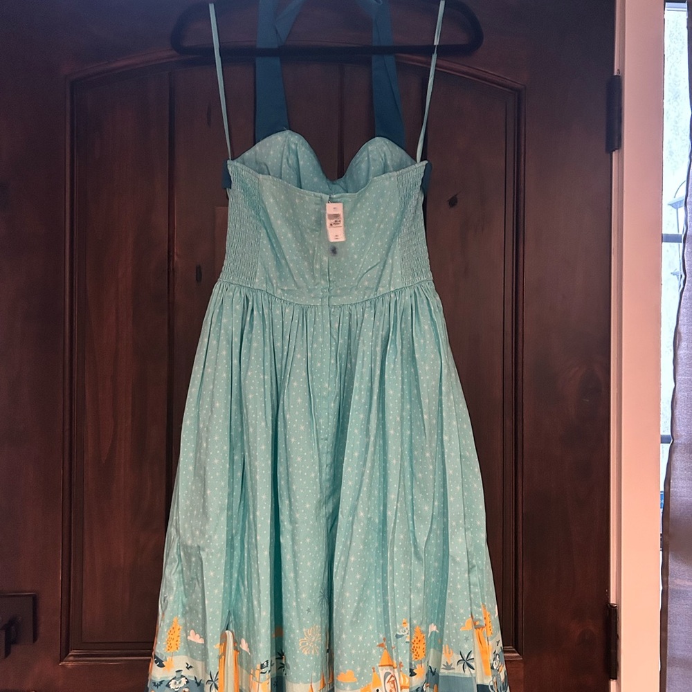 Disney Parks Dress New With Tags - Features Magic Kingdom in Orlando, FL - Picture 3 of 5